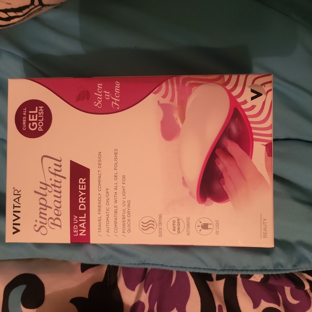 NEW Vivitar LED Nail Dryer
